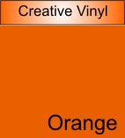 Self Adhesive Sign Making Vinyl - 220mm x 610mm - ORANGE Self Adhesive Sign Making Vinyl - 220mm x 610mm - ORANGE